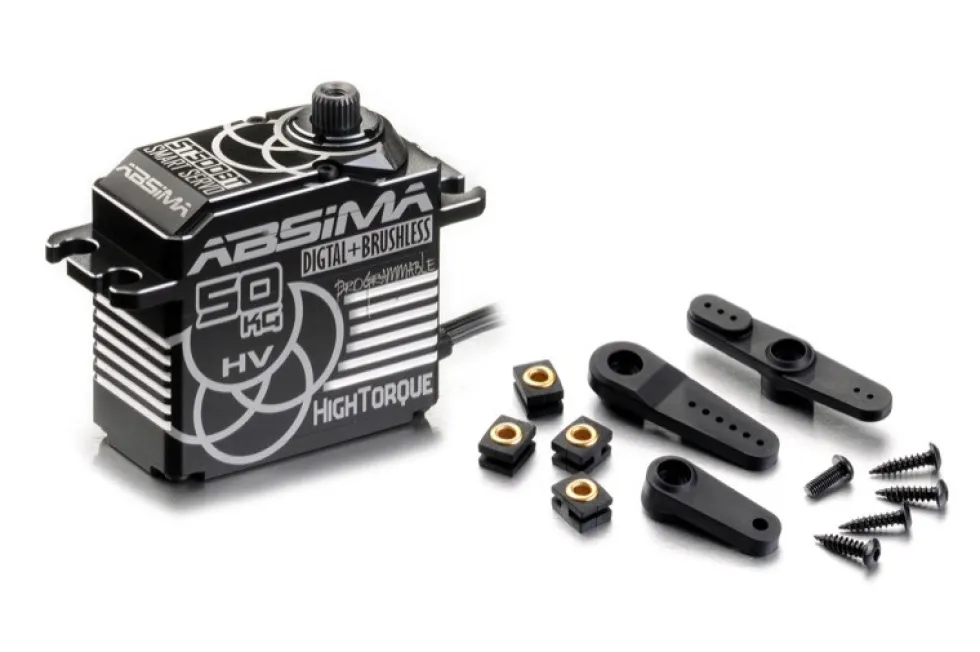 Absima Digital Brushless Servo ST50DBT HV 50kg Full-Alu-Gehäuse Team-Spec.