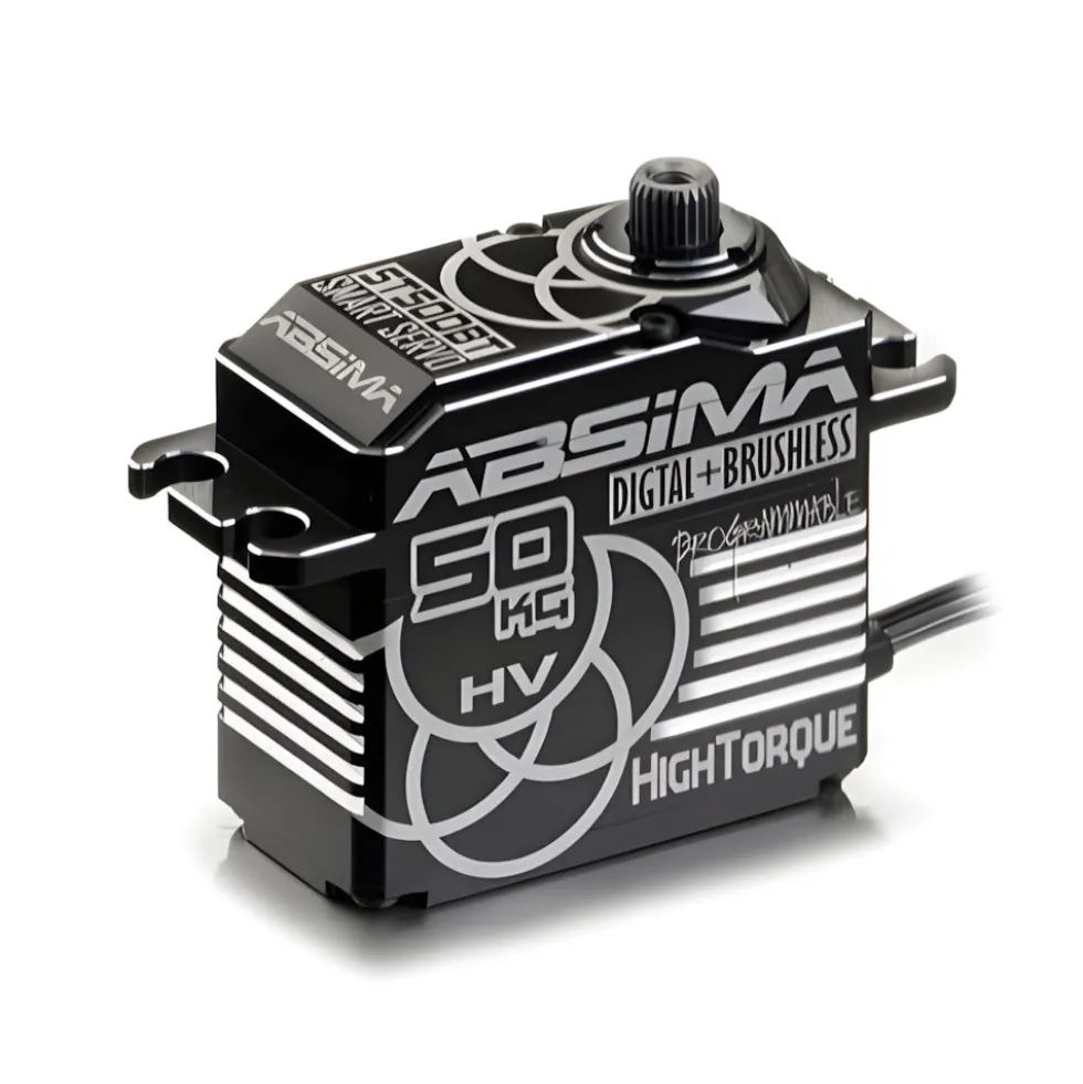 Absima Digital Brushless Servo ST50DBT HV 50kg Full-Alu-Gehäuse Team-Spec.