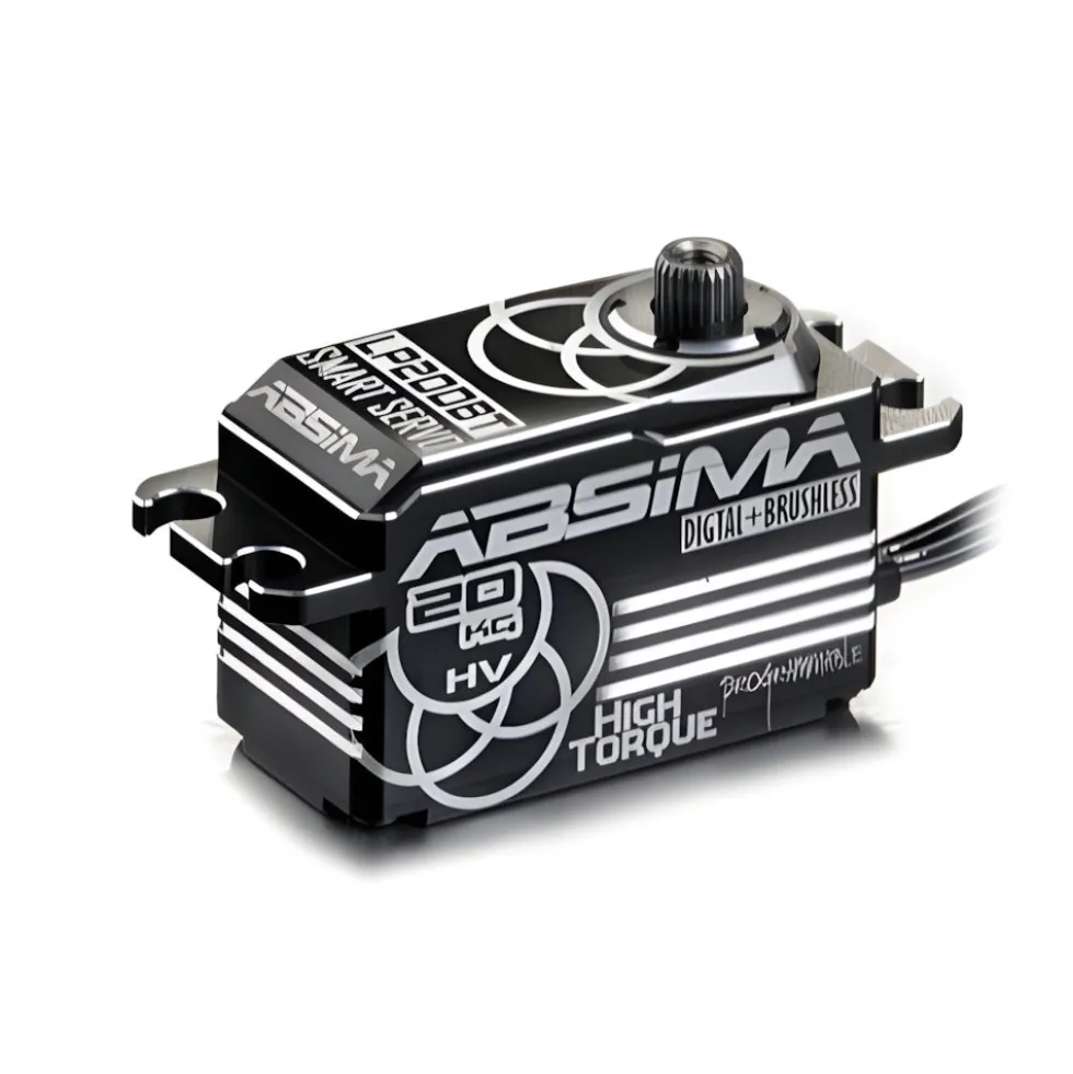 Absima Digital Brushless Servo LP20DBT HV 20kg Low-Profile Full-Alu Team-Spec.