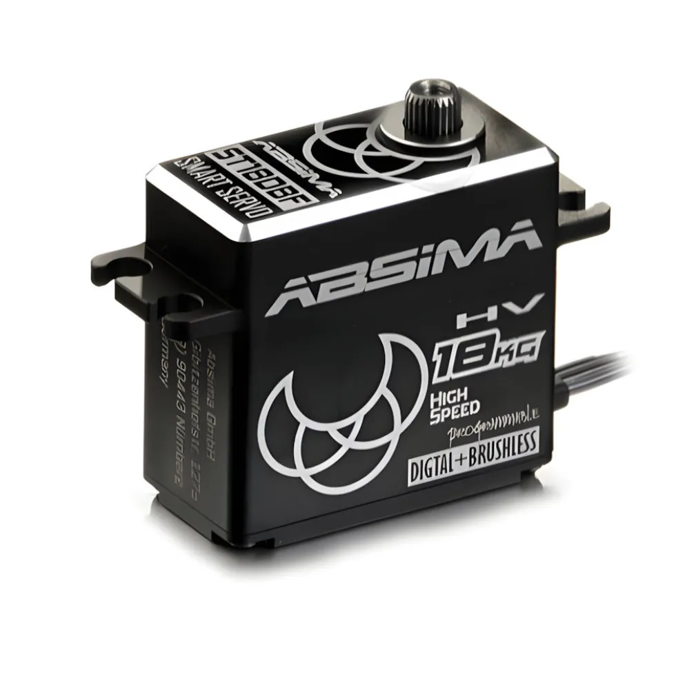 Absima Digital Brushless Servo ST18DBF HV 18kg Alu-Gehäuse Race-Spec.