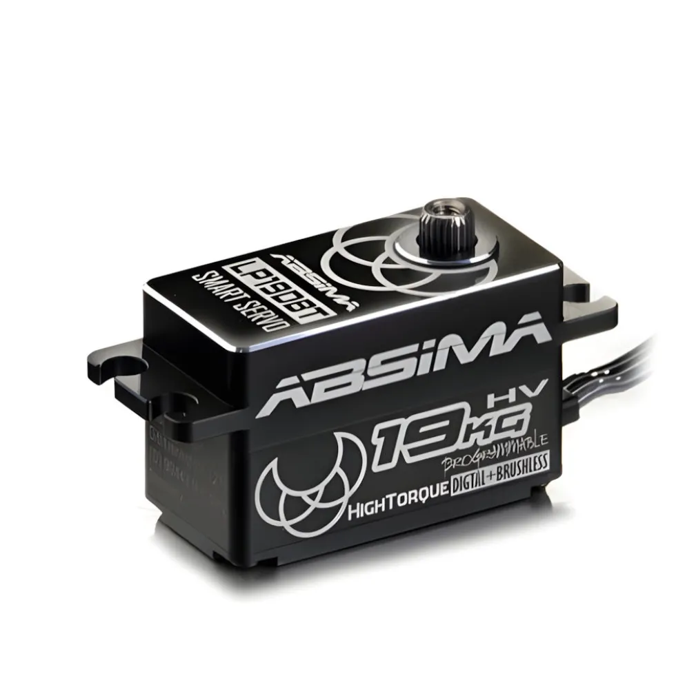 Absima Digital Brushless Servo LP19DBT HV 19kg Low-Profile Alu-Gehäuse Race-Spec.
