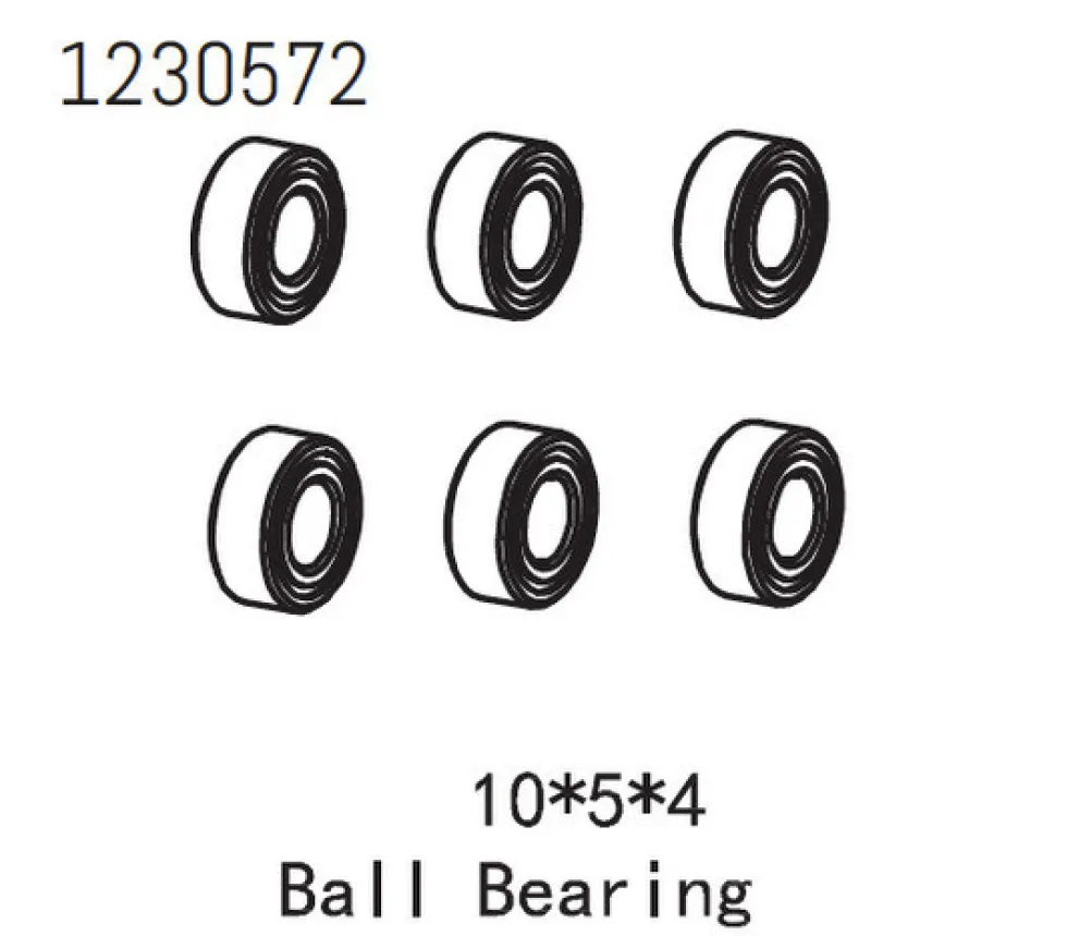 Absima 1230572 Kugellager 5x10x4mm (6)