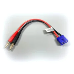 Absima Ladekabel Banane 4mm auf EC3-Stecker