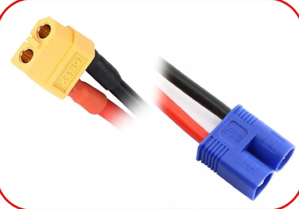 Absima Ladekabel XT60 auf EC3 15cm