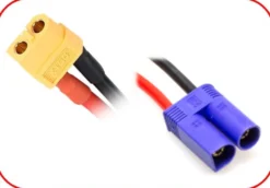 Absima Ladekabel XT60 auf EC5 15cm