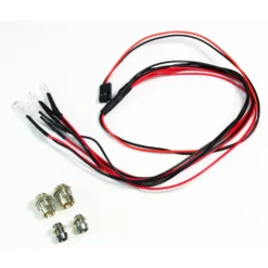 Absima LED Set weiß/rot mit Alu LED-Halterung