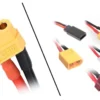 Absima Multi-Ladekabel XT60 auf XT60/XT90/T-Plug/Tamiya/FUT/JR 300mm