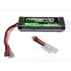 Absima NiMH Stick Pack 7.2V 5100 (T-Plug/Tamiya Adapter)