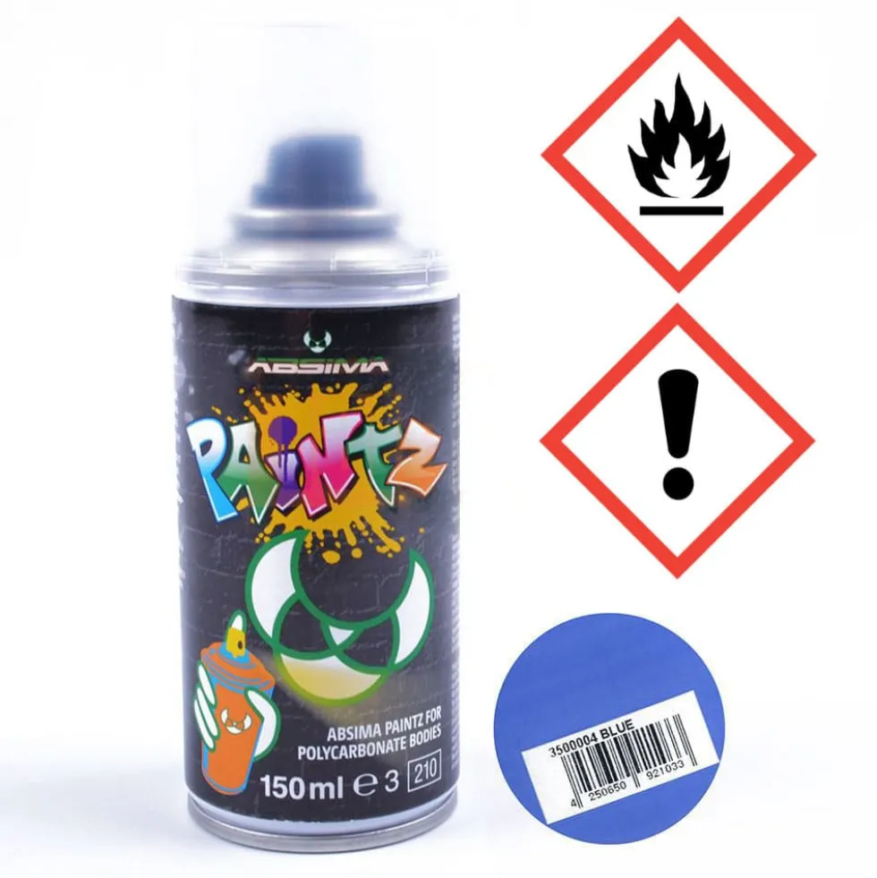 Absima Polycarbonat Spray PAINTZ BLAU 150ml