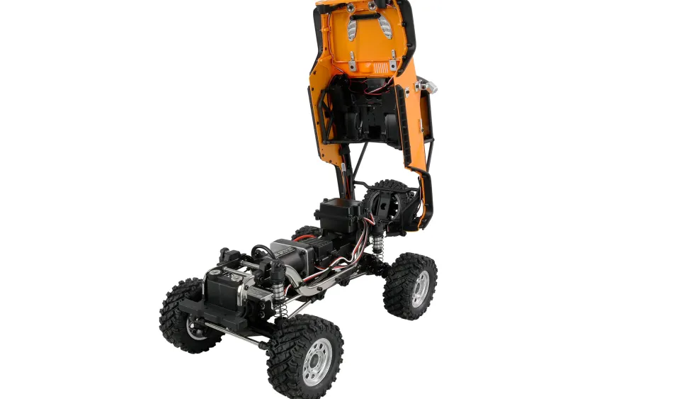 Amewi Hyper Go SC+ Scale Crawler Brushless FOC 1:12 RTR gelb
