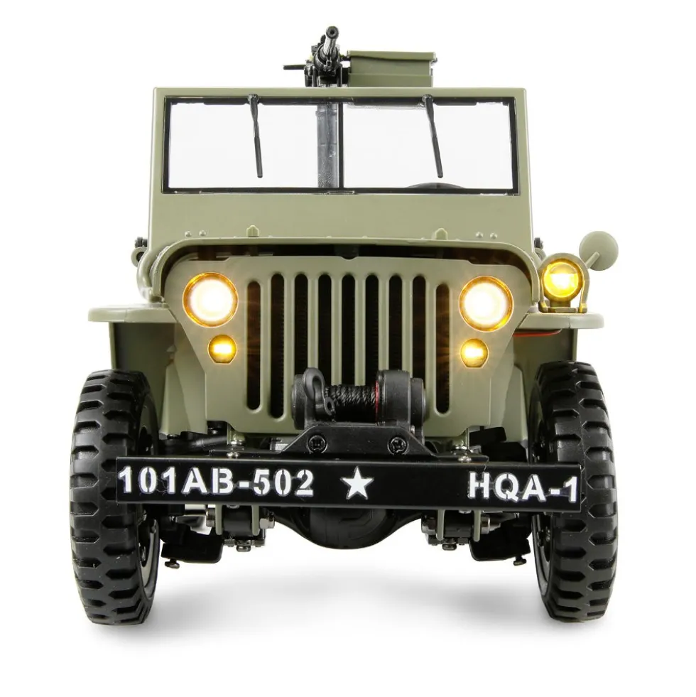 Amewi Jeep Willys MB Scale Crawler 4WD 1:14 RTR grün