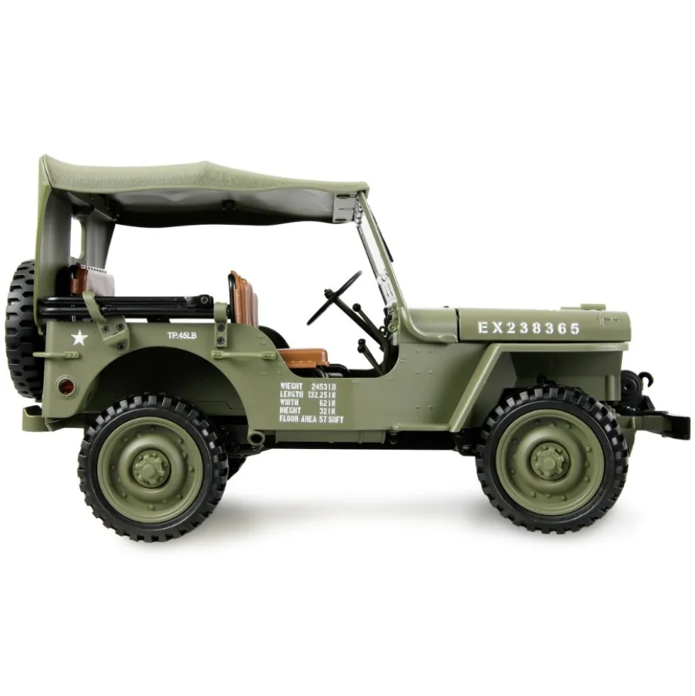Amewi Jeep Willys MB Scale Crawler 4WD 1:14 RTR grün