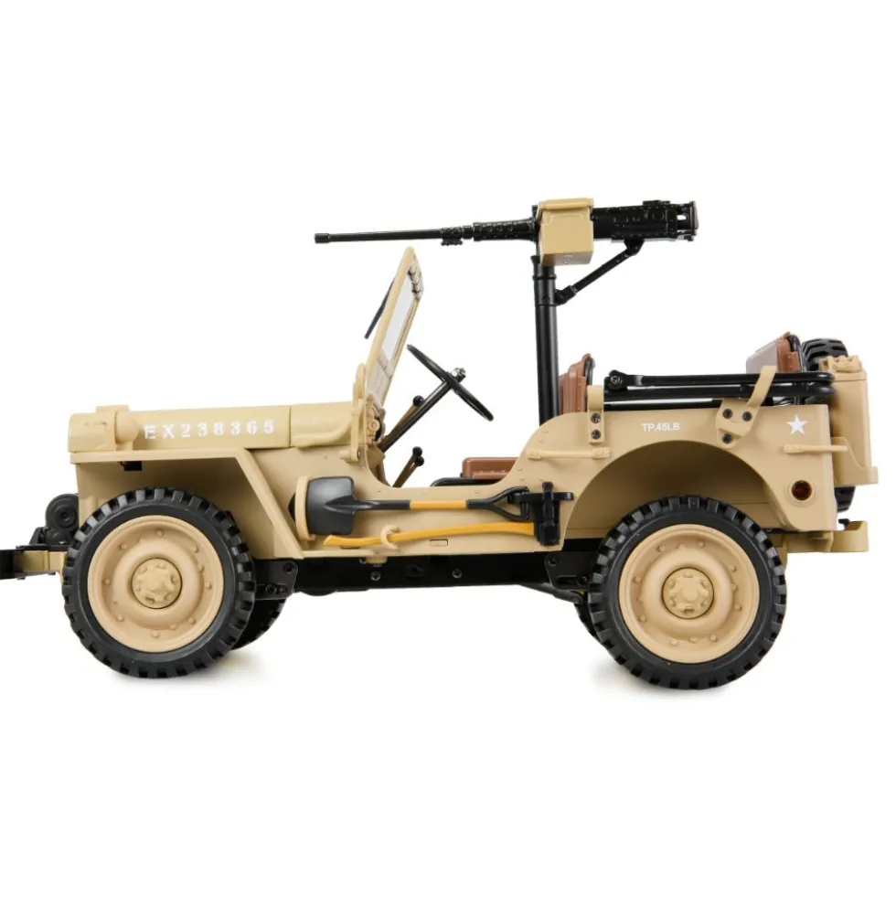 Amewi Jeep Willys MB Scale Crawler 4WD 1:14 RTR sand