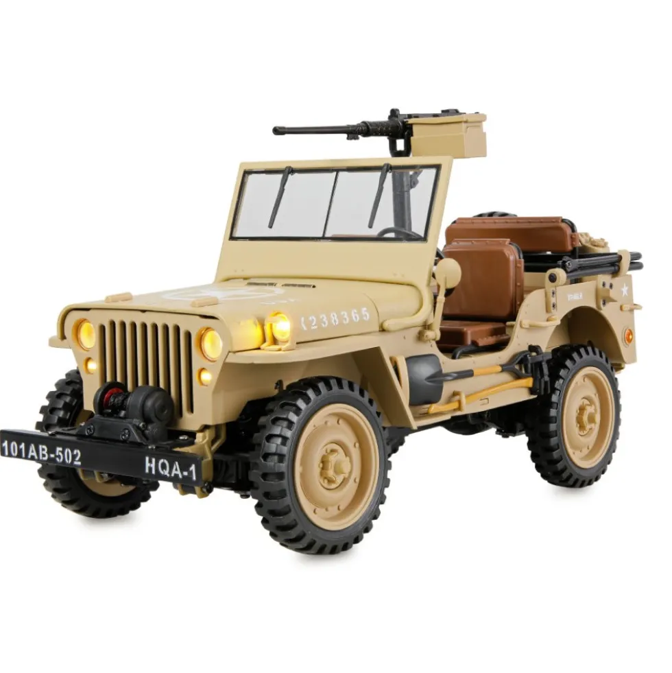 Amewi Jeep Willys MB Scale Crawler 4WD 1:14 RTR sand