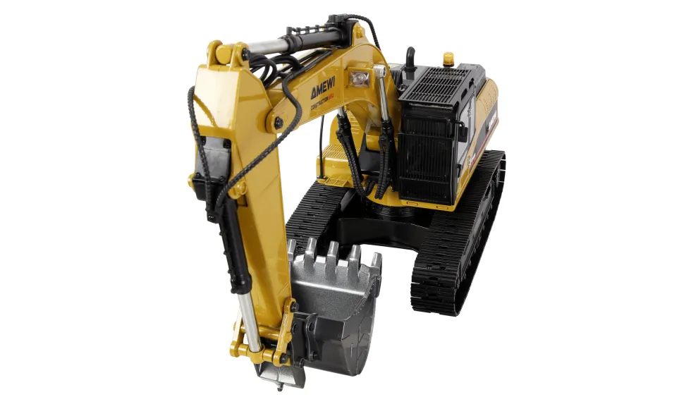 Amewi Metall Bagger G705E 1:14 RTR gelb