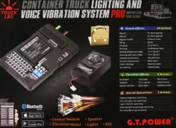 Amewi Truck Beleuchtung und Sound-Vibrationssystem PRO