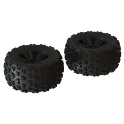 Arrma ARA550059 Komplettrad dBoots Copperhead 2 MT schwarz (2)
