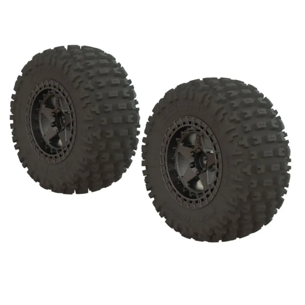 Arrma ARA550087 Komplettrad dBoots Fortress SC Gun Metal (2)