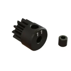 Arrma ARA311073 Stahl Ritzel CNC-gefräst 11T 0.8 Mod 3,175 mm Bohrung