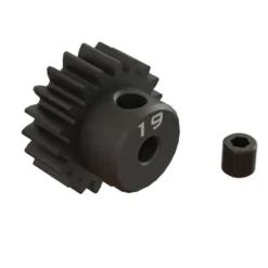 Arrma ARA311081 Stahl Ritzel CNC-gefräst 19T 0.8 Mod 3,175 mm Bohrung