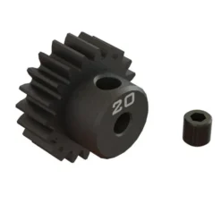 Arrma ARA311082 Stahl Ritzel CNC-gefräst 20T 0.8 Mod 3,175 mm Bohrung