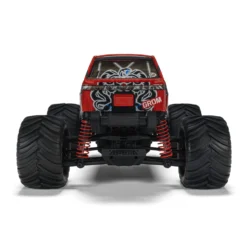 Arrma Gorgon Grom Mega 380 Brushed 4x4 Monster Truck RTR 1:16 rot