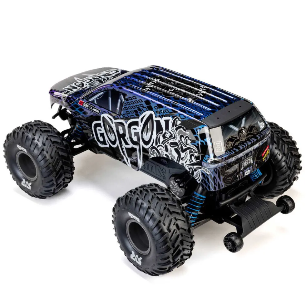 Arrma Gorgon 223S 2WD RTR Brushless Monster Truck 1:10 Blau/Schwarz