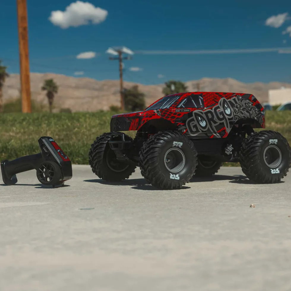 Arrma Gorgon 223S 2WD RTR Brushless Monster Truck 1:10 Red/Black