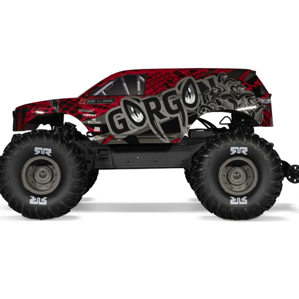 Arrma Gorgon 223S 2WD RTR Brushless Monster Truck 1:10 Red/Black