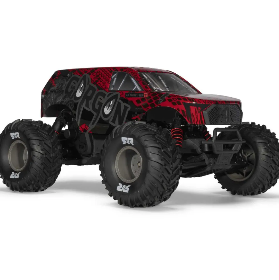 Arrma Gorgon 223S 2WD RTR Brushless Monster Truck 1:10 Red/Black