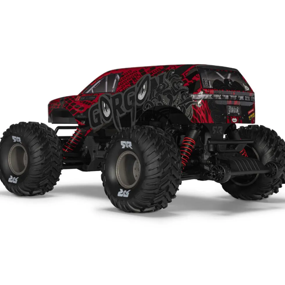 Arrma Gorgon 223S 2WD RTR Brushless Monster Truck 1:10 Red/Black