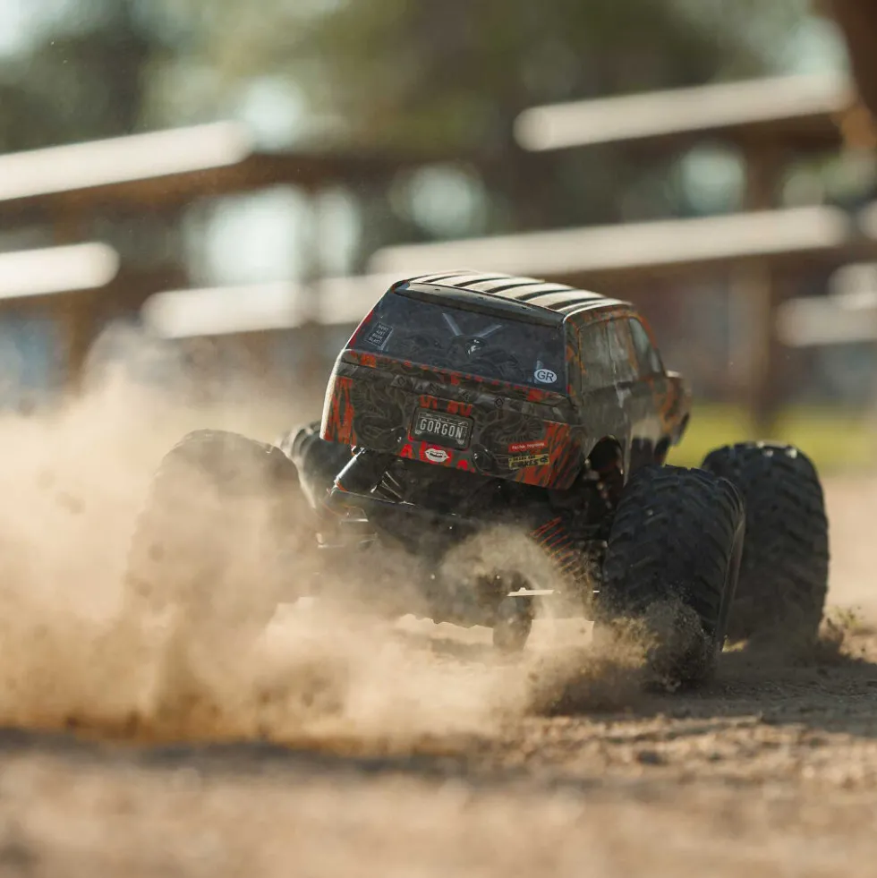 Arrma Gorgon 223S 2WD RTR Brushless Monster Truck 1:10 Red/Black