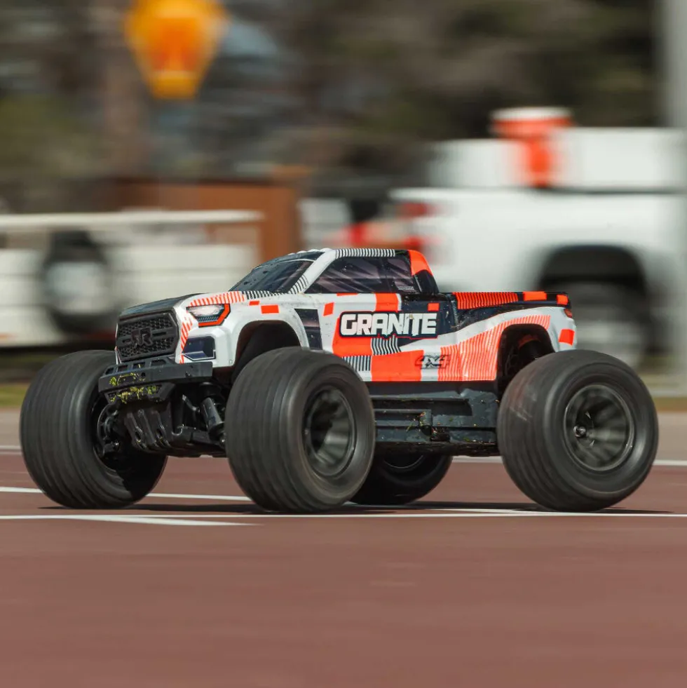 Arrma Granite MEGA 665 4X4 Brushed Monster Truck 1:10 RTR Orange