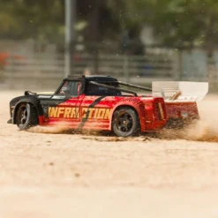 Arrma Infraction 223S DSC 4X4 RTR Brushless All-Road Street Bash Truck 1:8 Schwarz/Rot