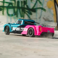 Arrma Infraction 223S DSC 4X4 RTR Brushless All-Road Street Bash Truck 1:8 Teal/Pink