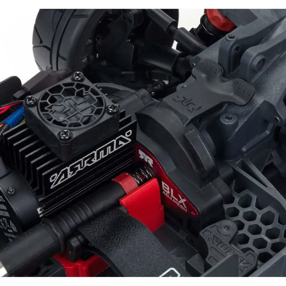 Arrma Infraction 4x4 3S BLX 1:8 Resto-Mod Truck Blk/Gold RTR
