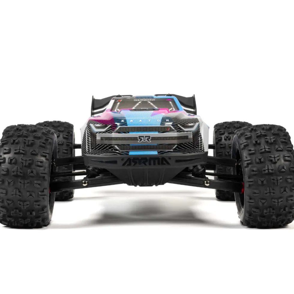 Arrma Kraton 6S 4x4 Brushless Speed Truck RTR 1:8 Blau/Pink