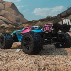Arrma Kraton 6S 4x4 Brushless Speed Truck RTR 1:8 Blau/Pink