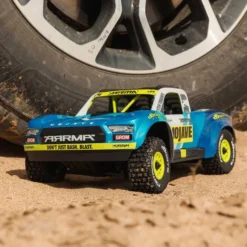 Arrma Mojave Grom Mega 380 Brushed 4x4 1:16 Desert Truck RTR Blue/White