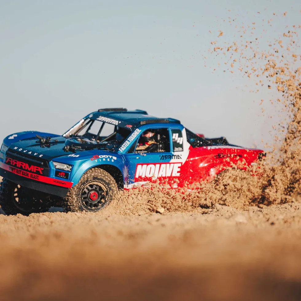 Arrma Mojave 4S 4WD BLX 1:8 Desert Truck RTR Blau