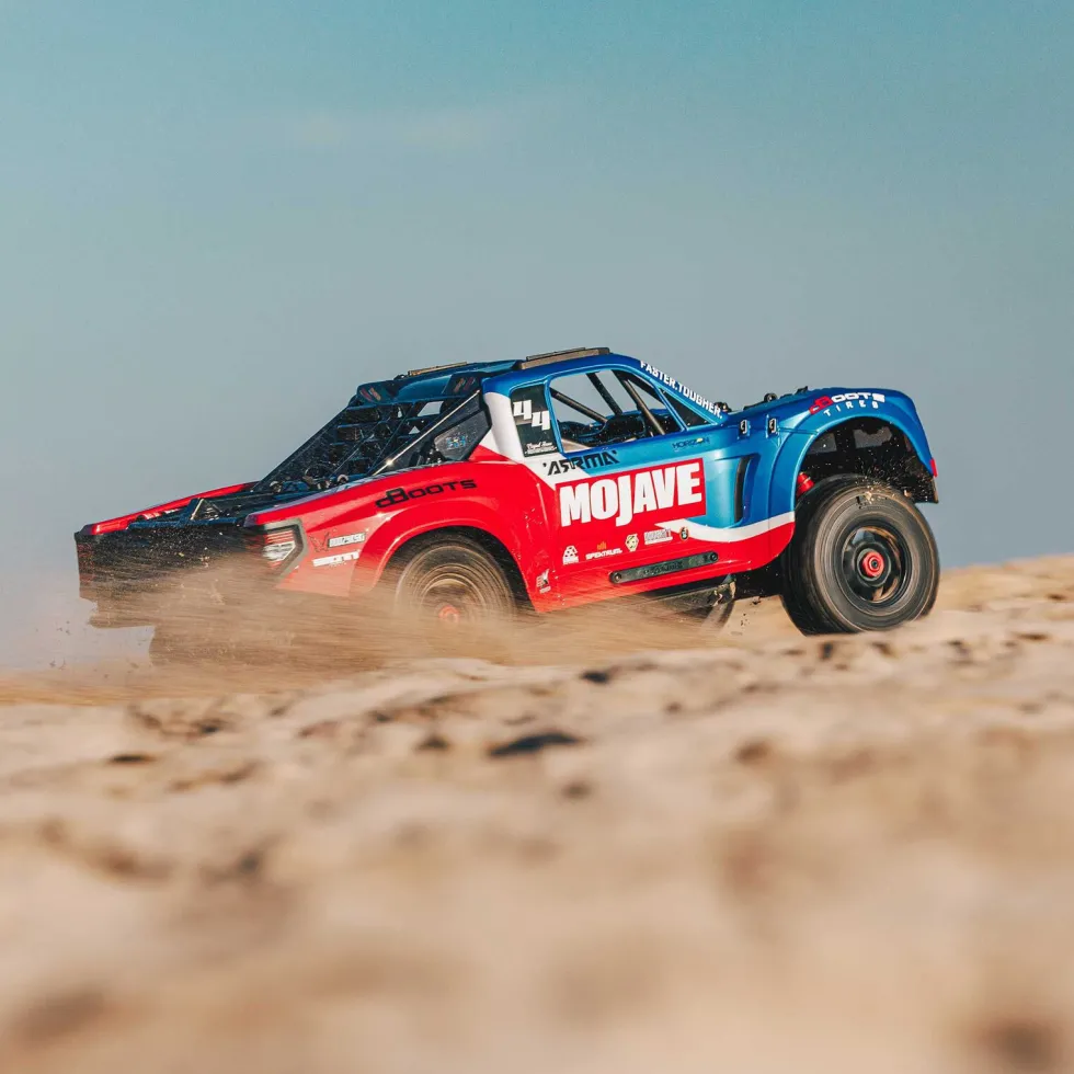 Arrma Mojave 4S 4WD BLX 1:8 Desert Truck RTR Blau