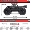 Arrma Notorious 4WD Stunt Truck 6S 1:8 RTR Black