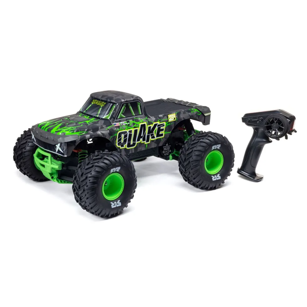 Arrma Quake 223S DSC 2WD Brushless Monster Truck RTR 1:10 Green