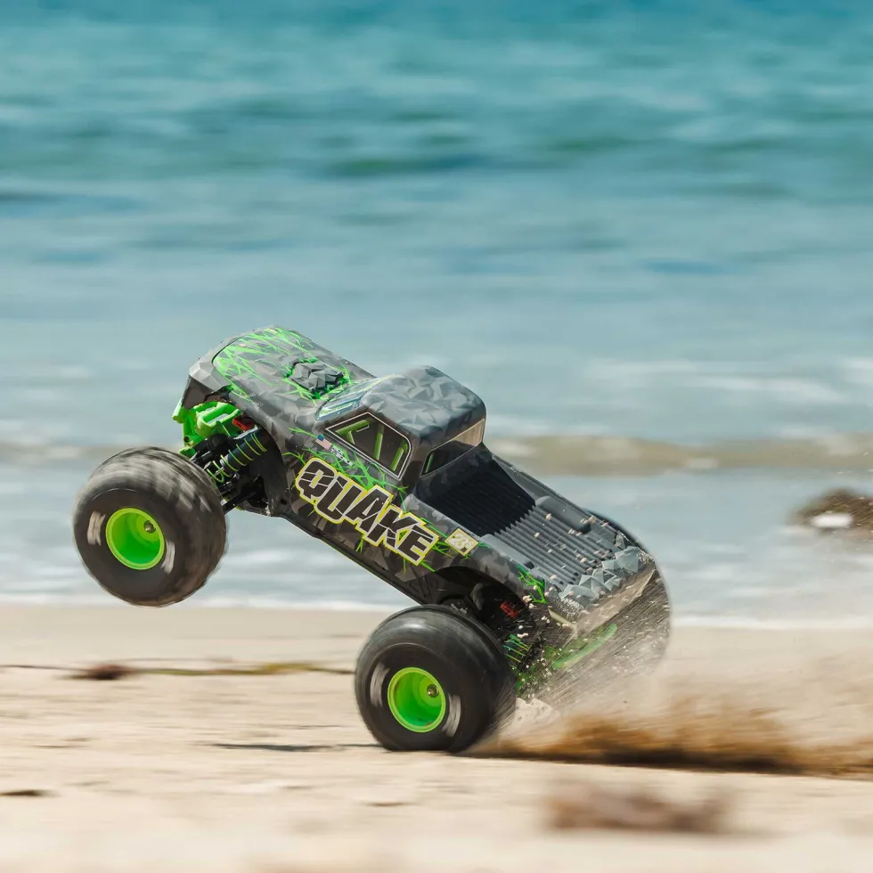 Arrma Quake 223S DSC 2WD Brushless Monster Truck RTR 1:10 Green