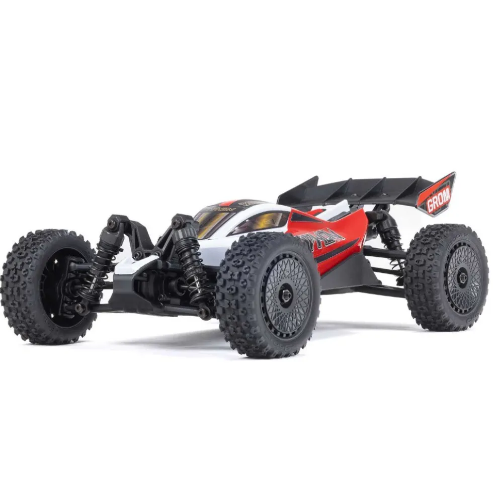 Arrma Typhon Grom Mega 380 Brushed 4X4 Buggy RTR Rot/Weiß