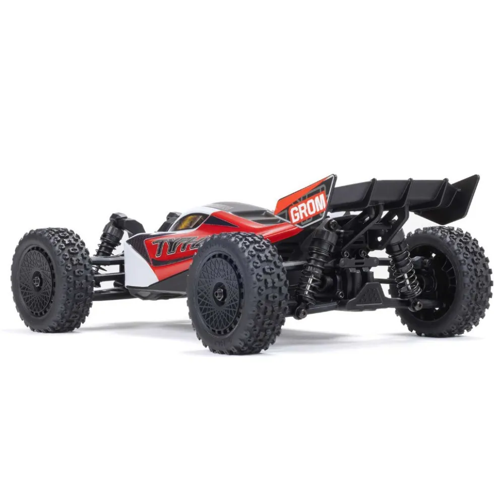 Arrma Typhon Grom Mega 380 Brushed 4X4 Buggy RTR Rot/Weiß