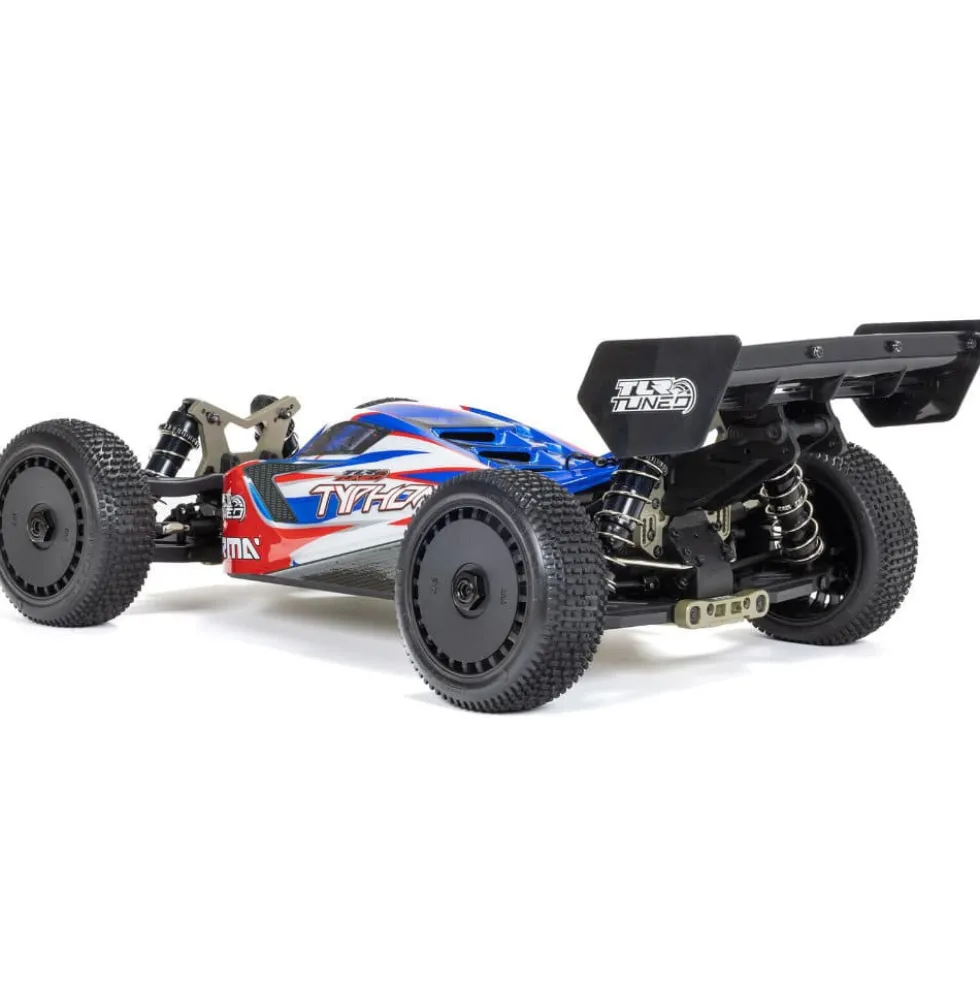 Arrma Typhon TLR Tuned 6S 4WD BLX 1:8 Buggy RTR Rot/Blau