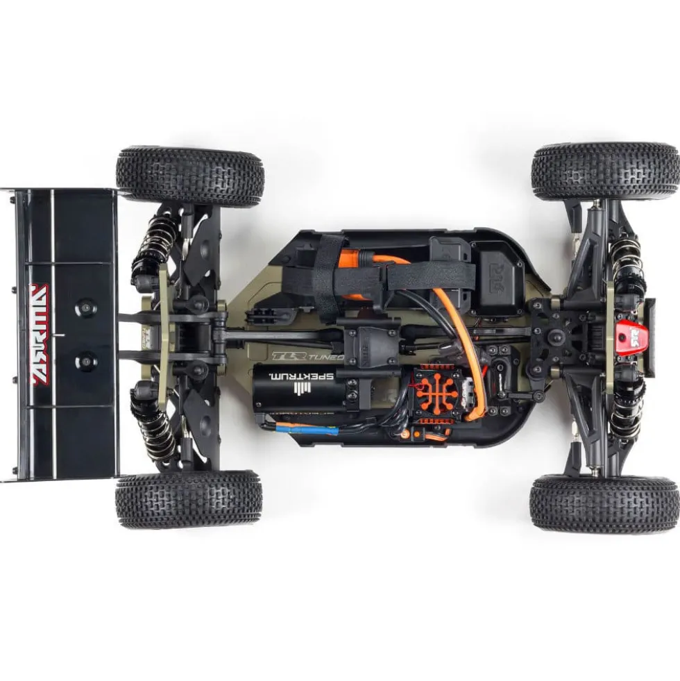 Arrma Typhon TLR Tuned 6S 4WD BLX 1:8 Buggy RTR Rot/Blau