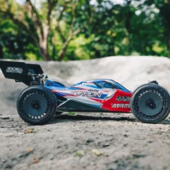 Arrma Typhon TLR Tuned 6S 4WD BLX 1:8 Buggy RTR Rot/Blau