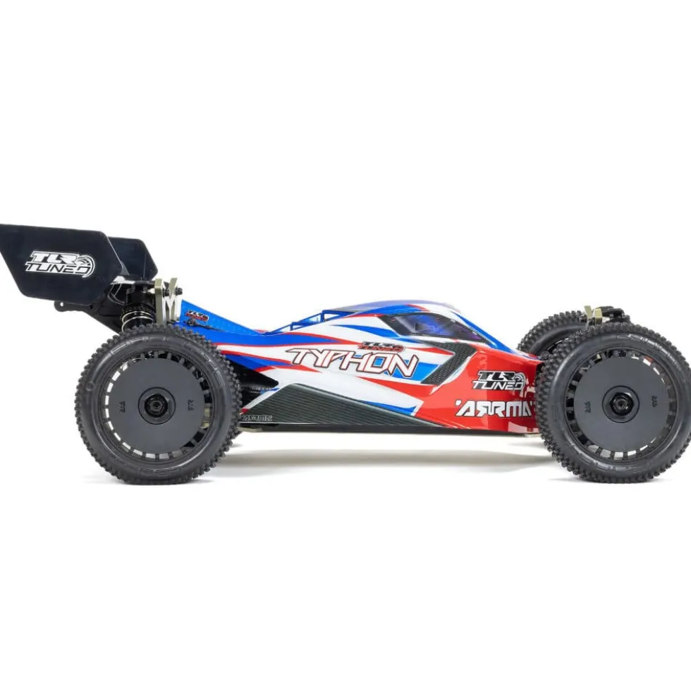 Arrma Typhon TLR Tuned 6S 4WD BLX 1:8 Buggy RTR Rot/Blau